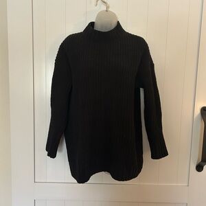 Black Mockneck Sweater